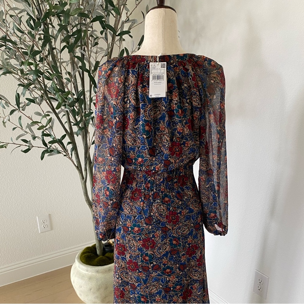 Mango Floral Print Inma Dress - Picture 5 of 7